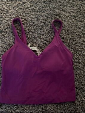 lululemon athletica Purple Tank Top